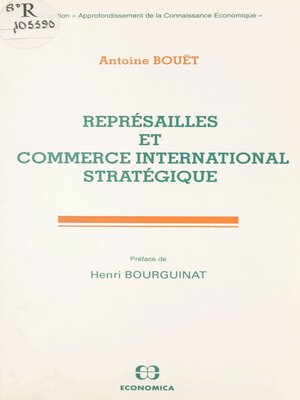 cover image of Représailles et commerce international stratégique